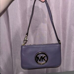 Michael Kors Lavender Wristlet